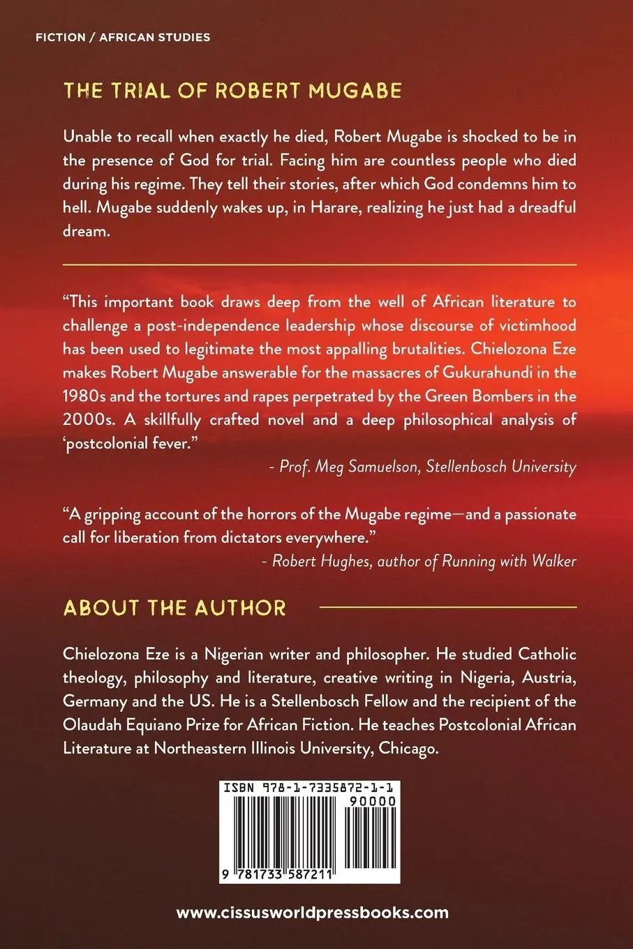 Rückseite: 9781733587211 | The Trial of Robert Mugabe | Chielozona Eze | Taschenbuch | Englisch