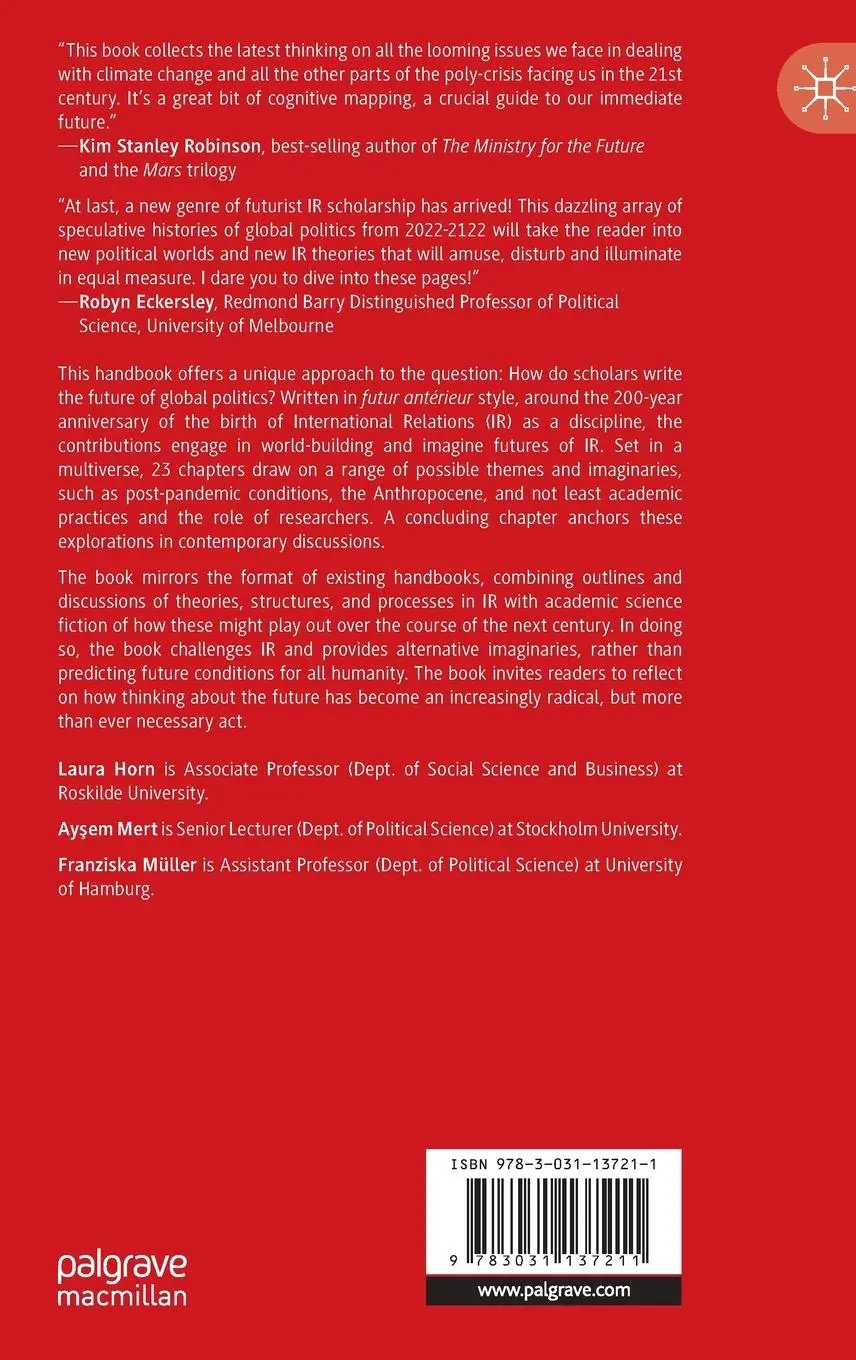 Rückseite: 9783031137211 | The Palgrave Handbook of Global Politics in the 22nd Century | Buch