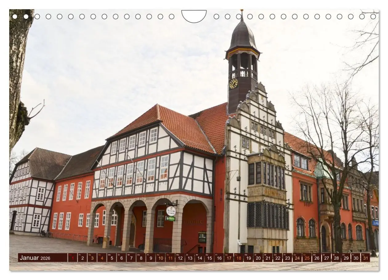 Bild: 9783516647211 | Nienburg - Weser (Wandkalender 2026 DIN A4 quer), CALVENDO...