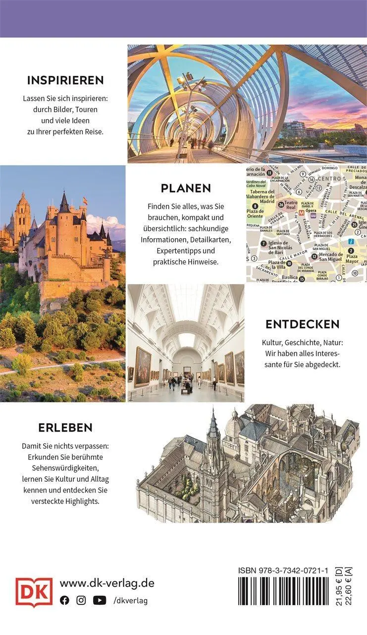 Rückseite: 9783734207211 | Vis-à-Vis Reiseführer Madrid | DK Verlag - Reise | Taschenbuch | 2023