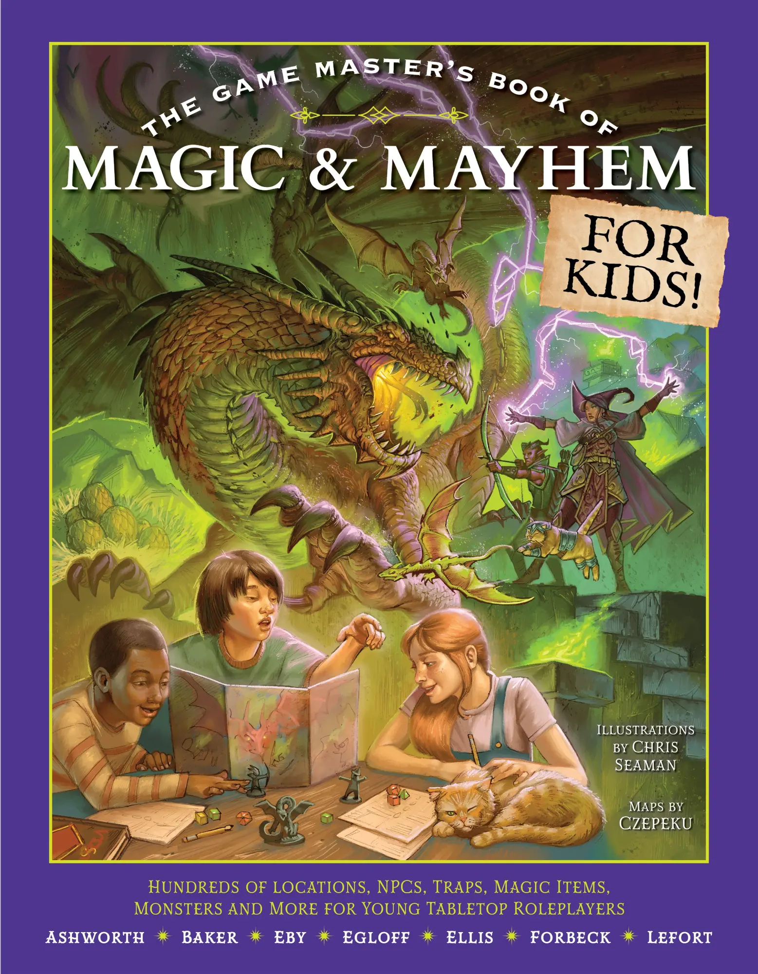 Cover: 9781964487311 | The Game Master's Book of Magic &amp; Mayhem for Kids | Jeff Ashworth