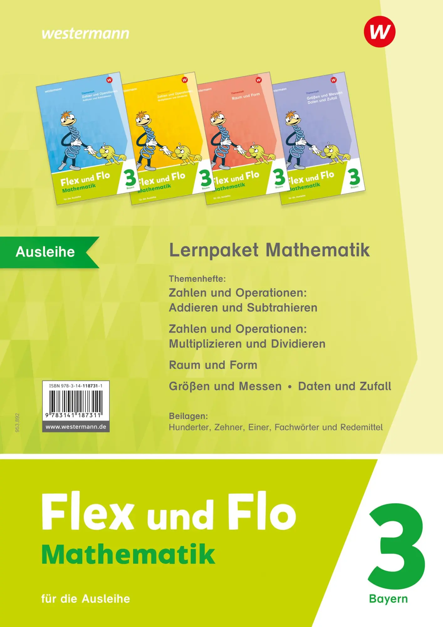 Cover: 9783141187311 | Flex und Flo 2. Lernpaket Mathematik: Für die Ausleihe. Für Bayern