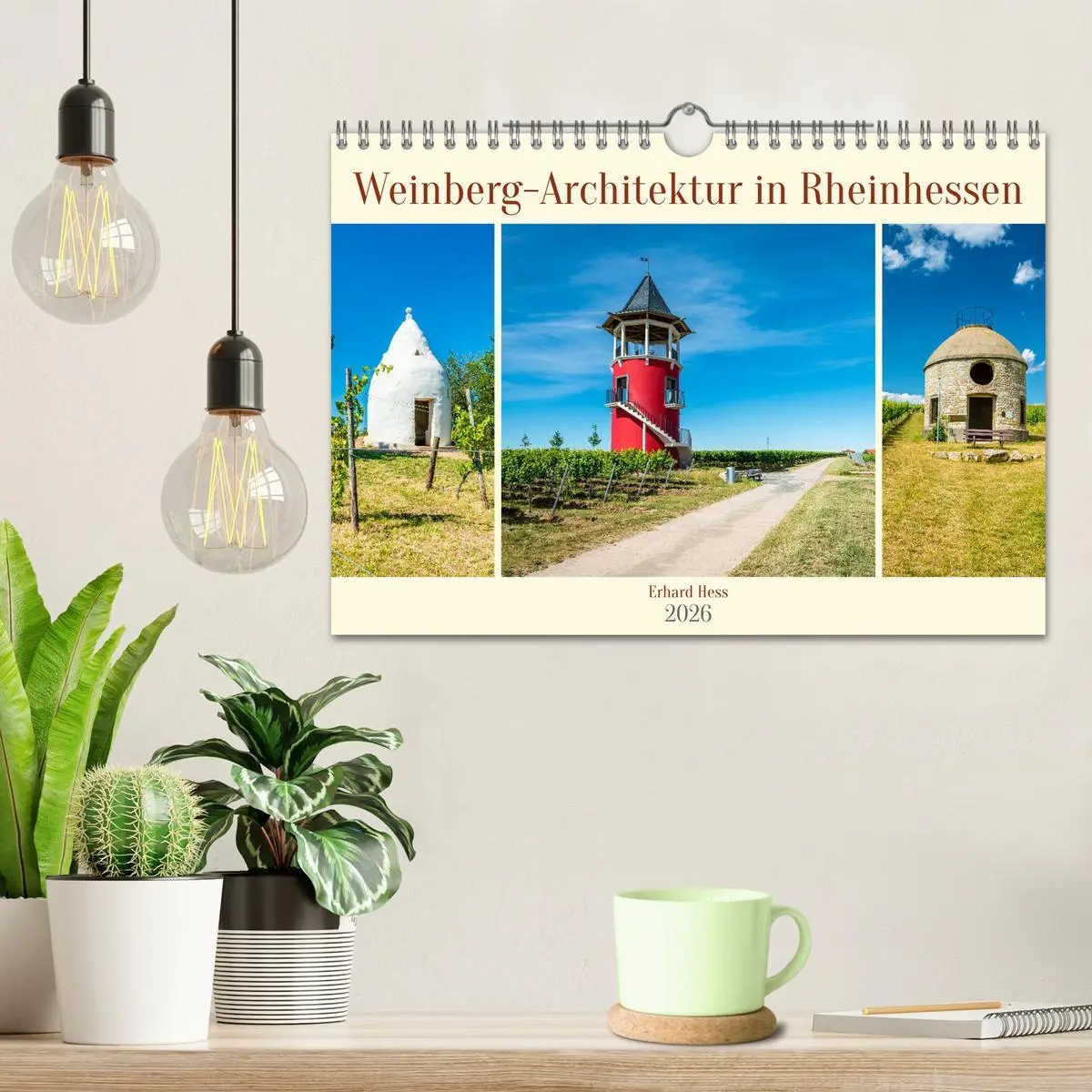 Bild: 9783457547311 | Weinberg-Architektur in Rheinhessen (Wandkalender 2026 DIN A4...