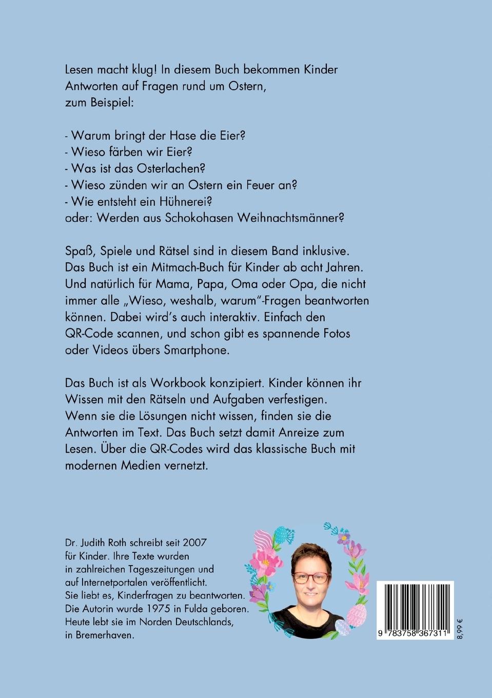 Rückseite: 9783758367311 | Legen braune Hühner braune Eier? | Judith Roth | Taschenbuch | 72 S.