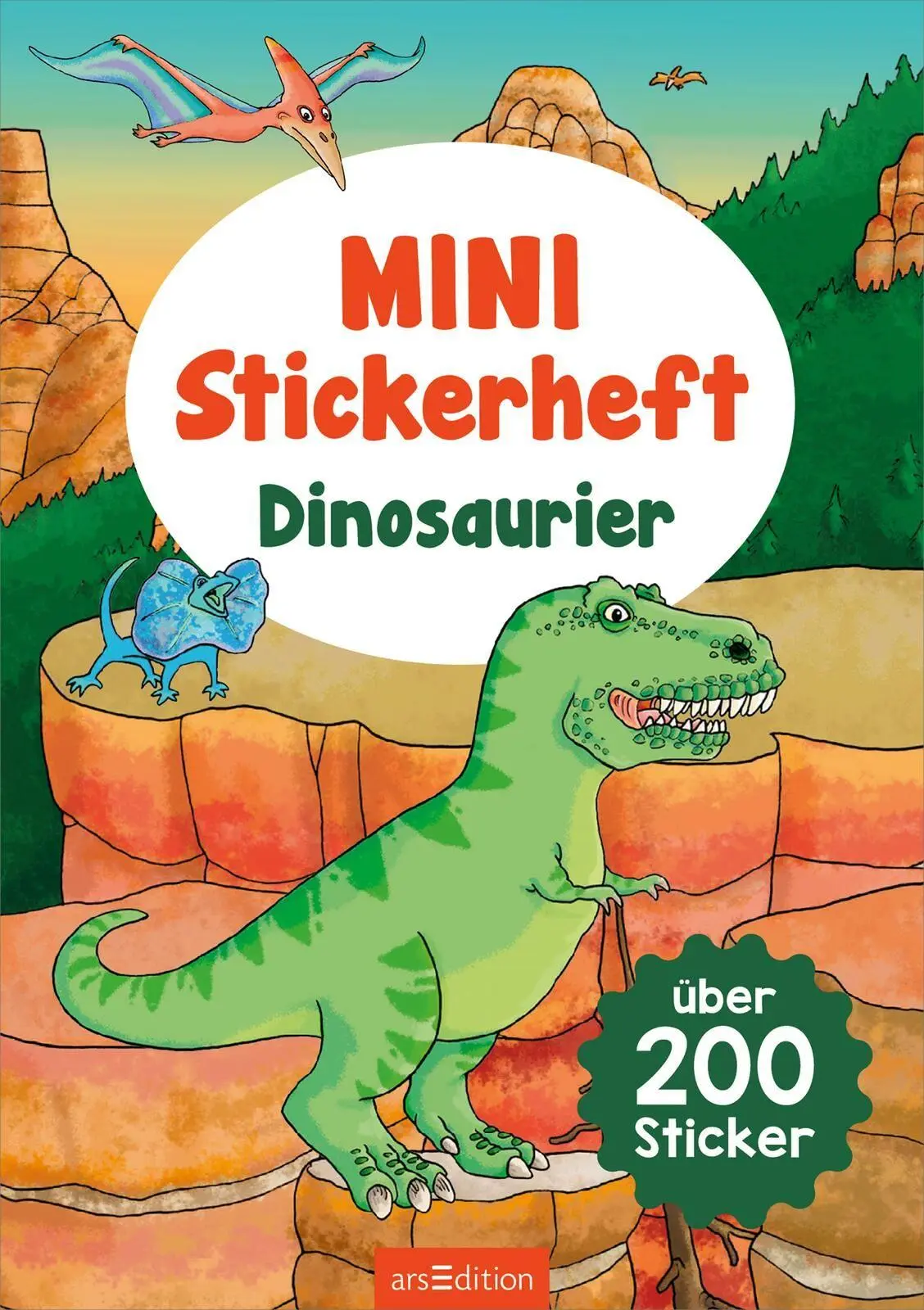 Bild: 9783845867311 | MINI-Stickerheft - Dinosaurier | Über 200 Sticker | Sebastian Coenen