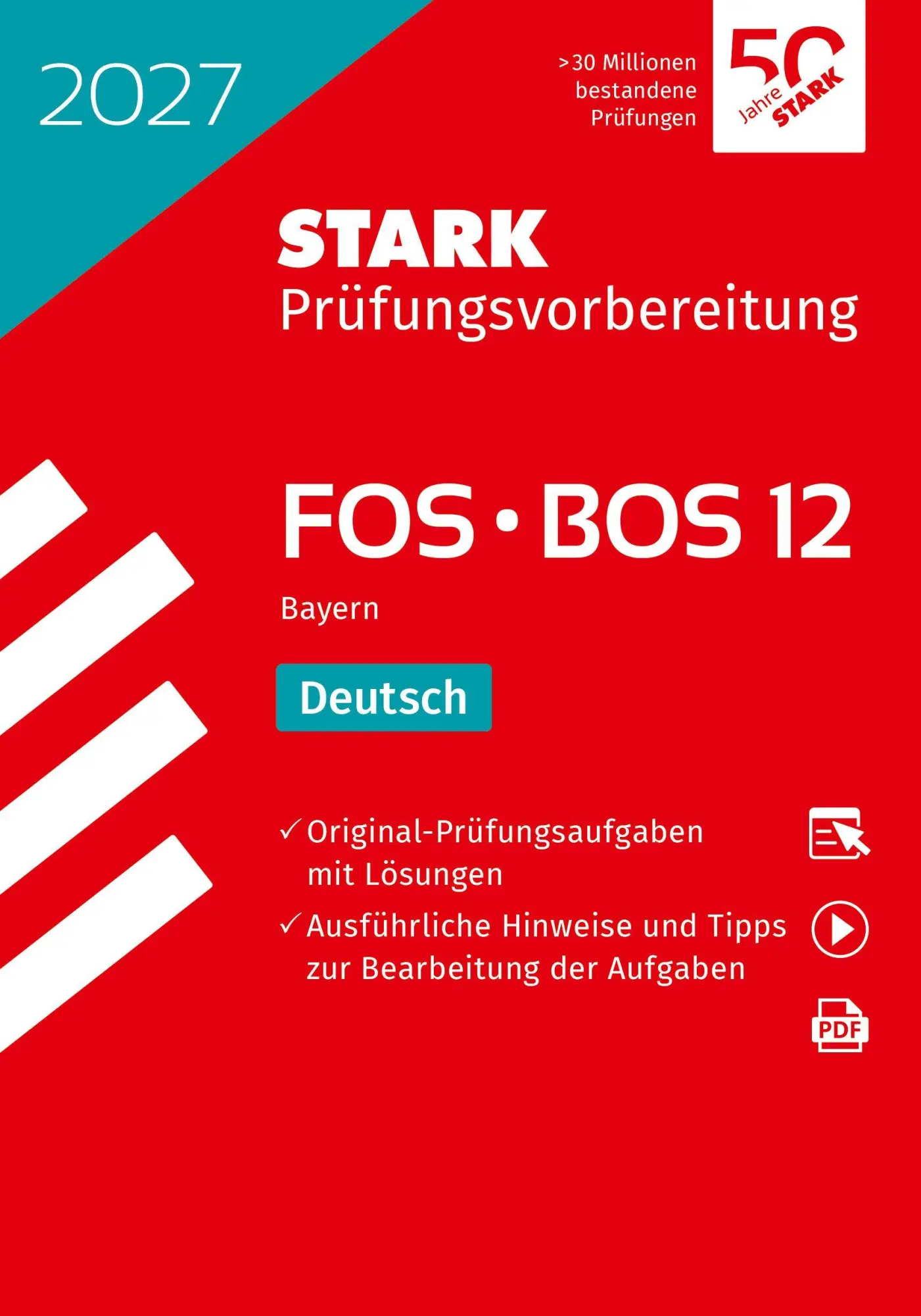 Cover: 9783849067311 | STARK Deutsch 12. Klasse - Abitur FOS/BOS 2027 Bayern -...
