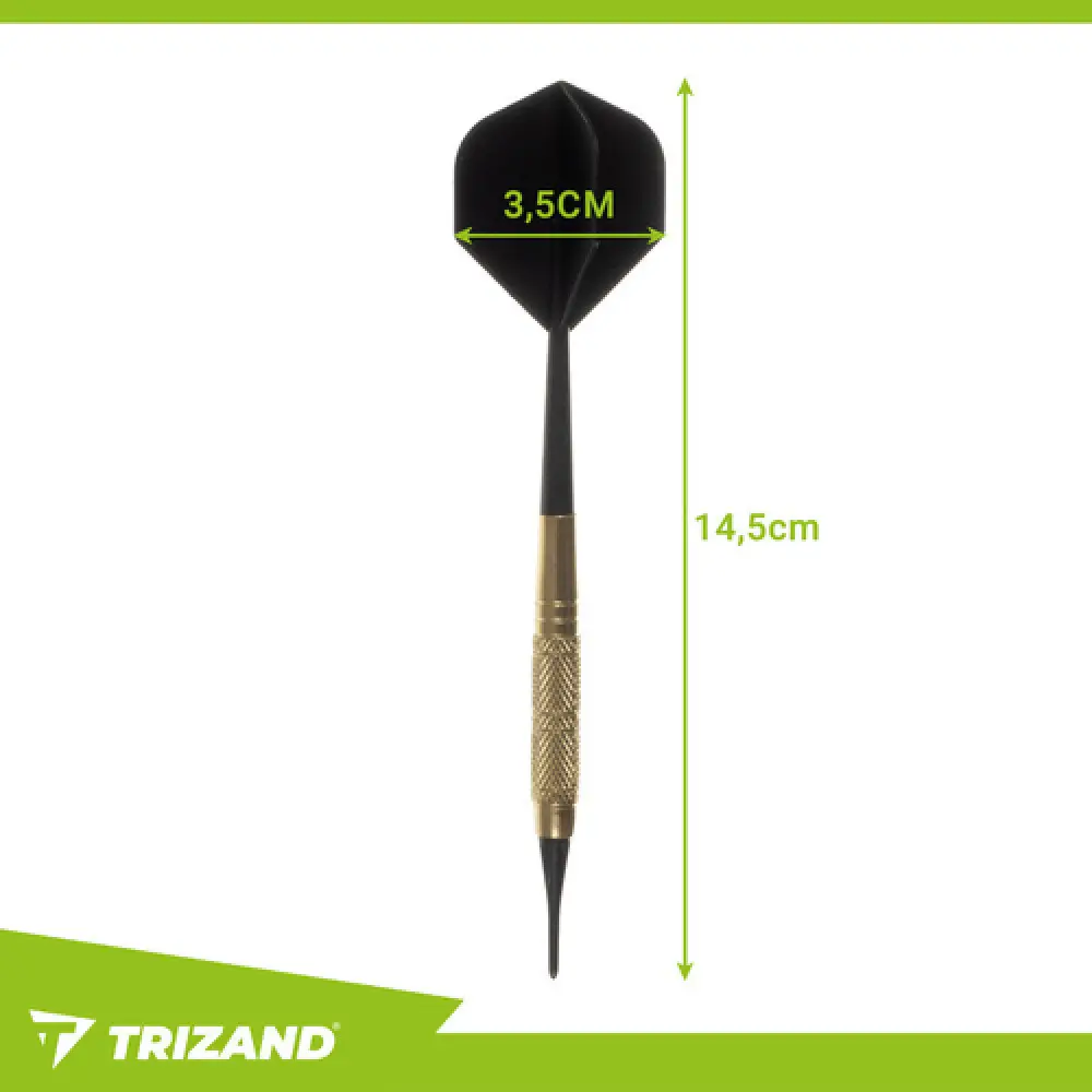 Bild: 5900779957411 | Darts-Set 12-tlg. + Spitzen Trizand 26100 | Spiel | 26100 | 2026