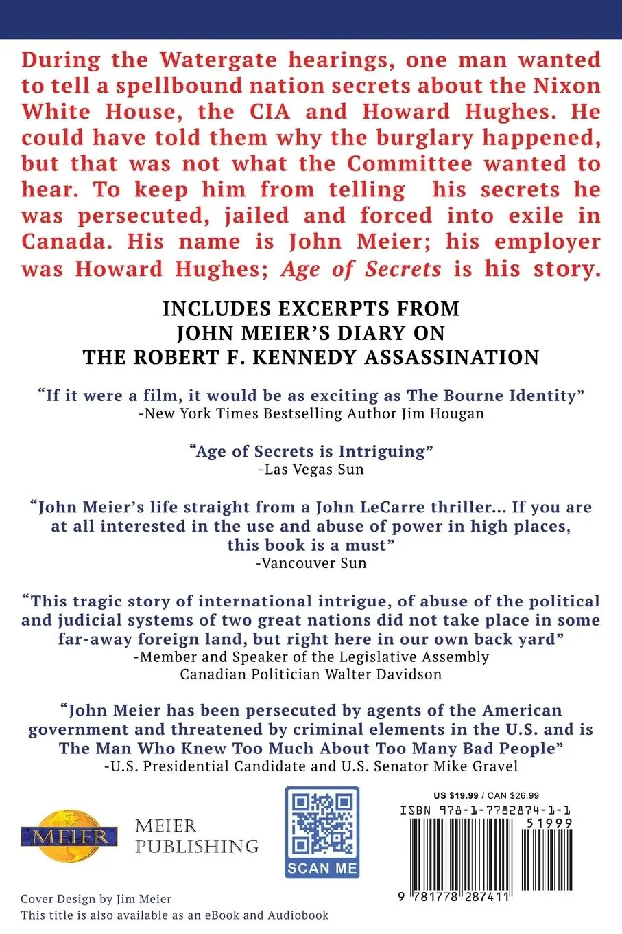 Rückseite: 9781778287411 | Age of Secrets | Gerald Bellett | Taschenbuch | Englisch | 2022