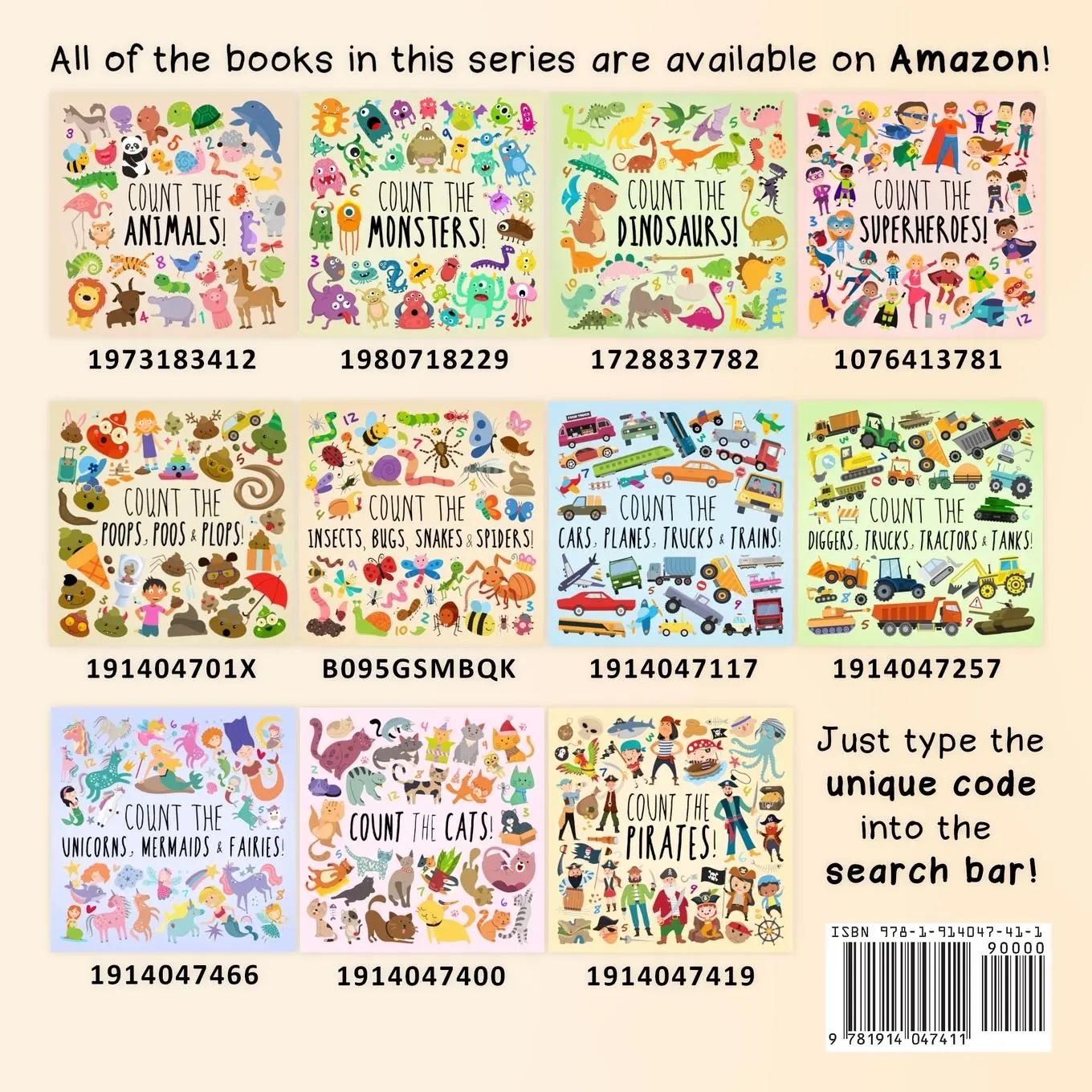 Rückseite: 9781914047411 | Count the Dogs! | A Fun Picture Puzzle Book for 3-6 Year Olds | Books