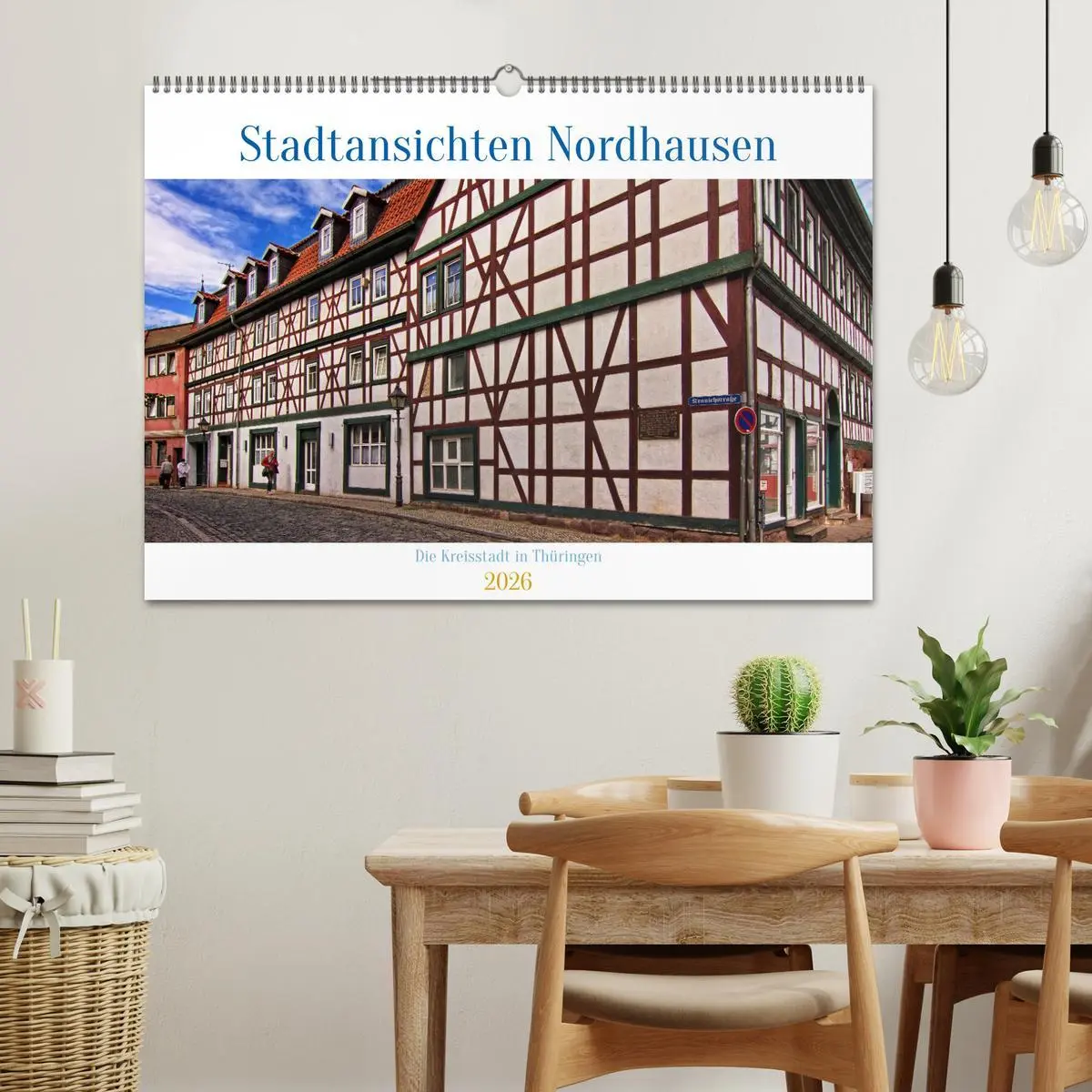 Bild: 9783457537411 | Stadtansichten Nordhausen (Wandkalender 2026 DIN A2 quer), CALVENDO...