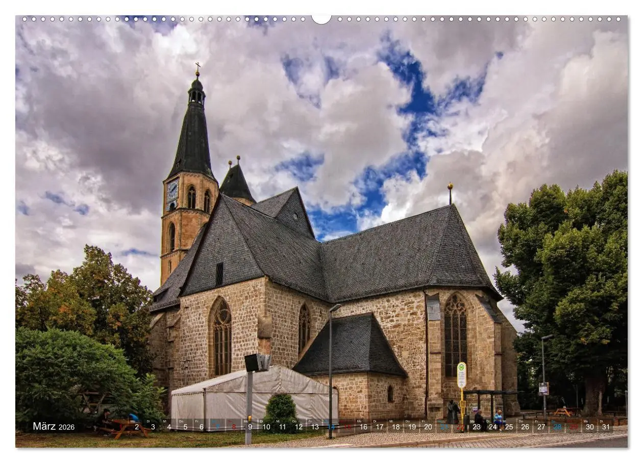 Bild: 9783457537411 | Stadtansichten Nordhausen (Wandkalender 2026 DIN A2 quer), CALVENDO...