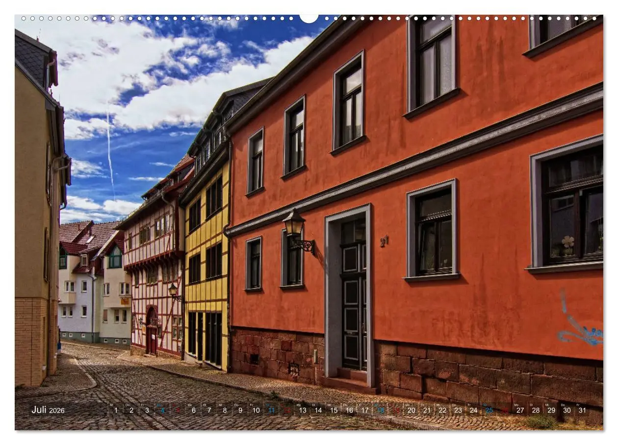 Bild: 9783457537411 | Stadtansichten Nordhausen (Wandkalender 2026 DIN A2 quer), CALVENDO...
