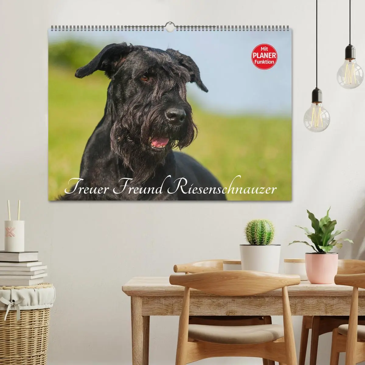 Bild: 9783516007411 | Treuer Freund Riesenschnauzer (Wandkalender 2026 DIN A2 quer),...