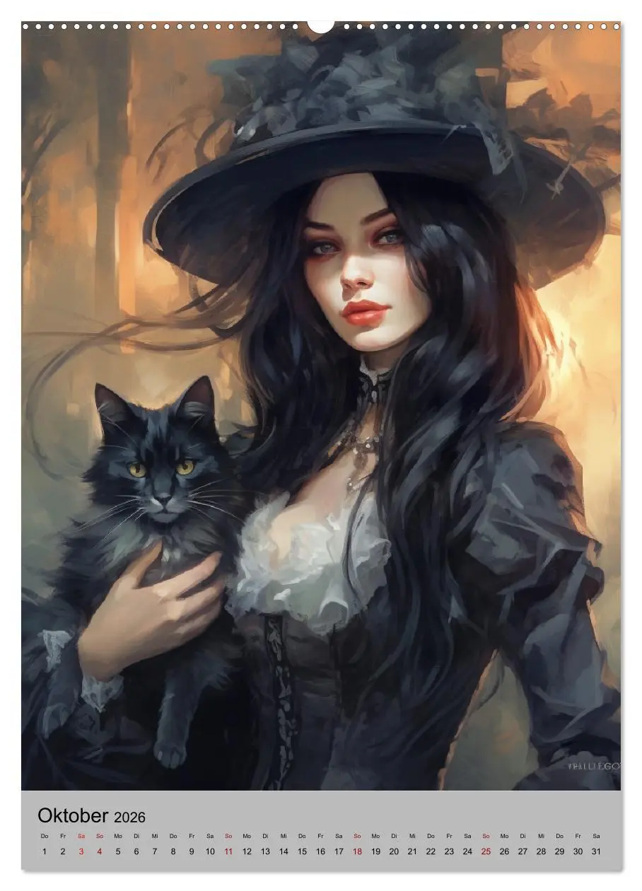 Bild: 9783516317411 | Gothic-Queens. Schaurig-schön im Renaissance-Stil (Wandkalender...
