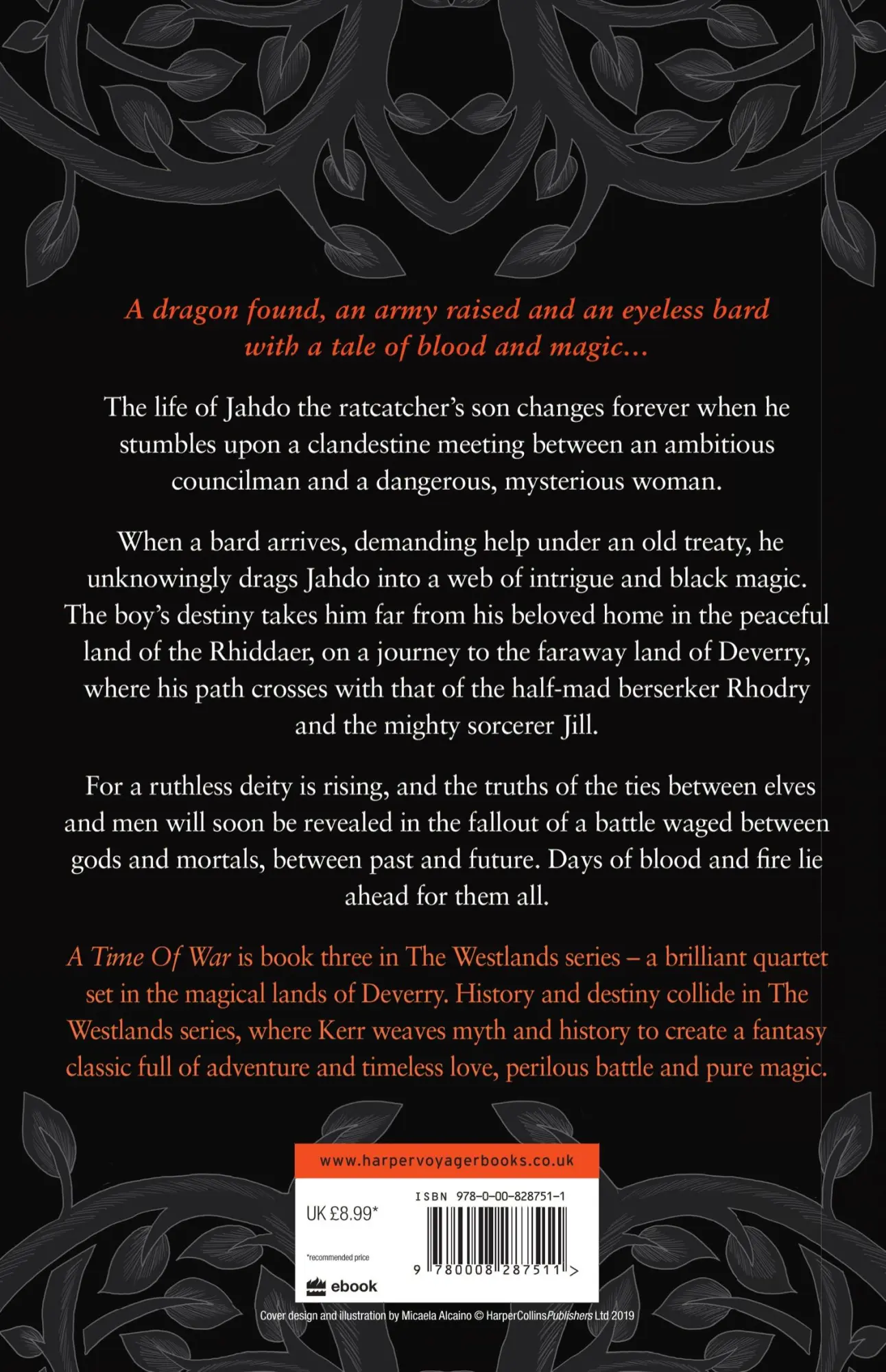 Rückseite: 9780008287511 | A Time of War | Katharine Kerr | Taschenbuch | Kartoniert / Broschiert