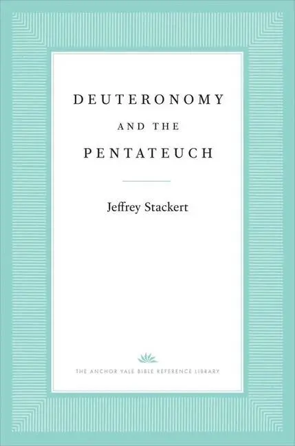 Cover: 9780300167511 | Deuteronomy and the Pentateuch | Jeffrey Stackert | Buch | Gebunden