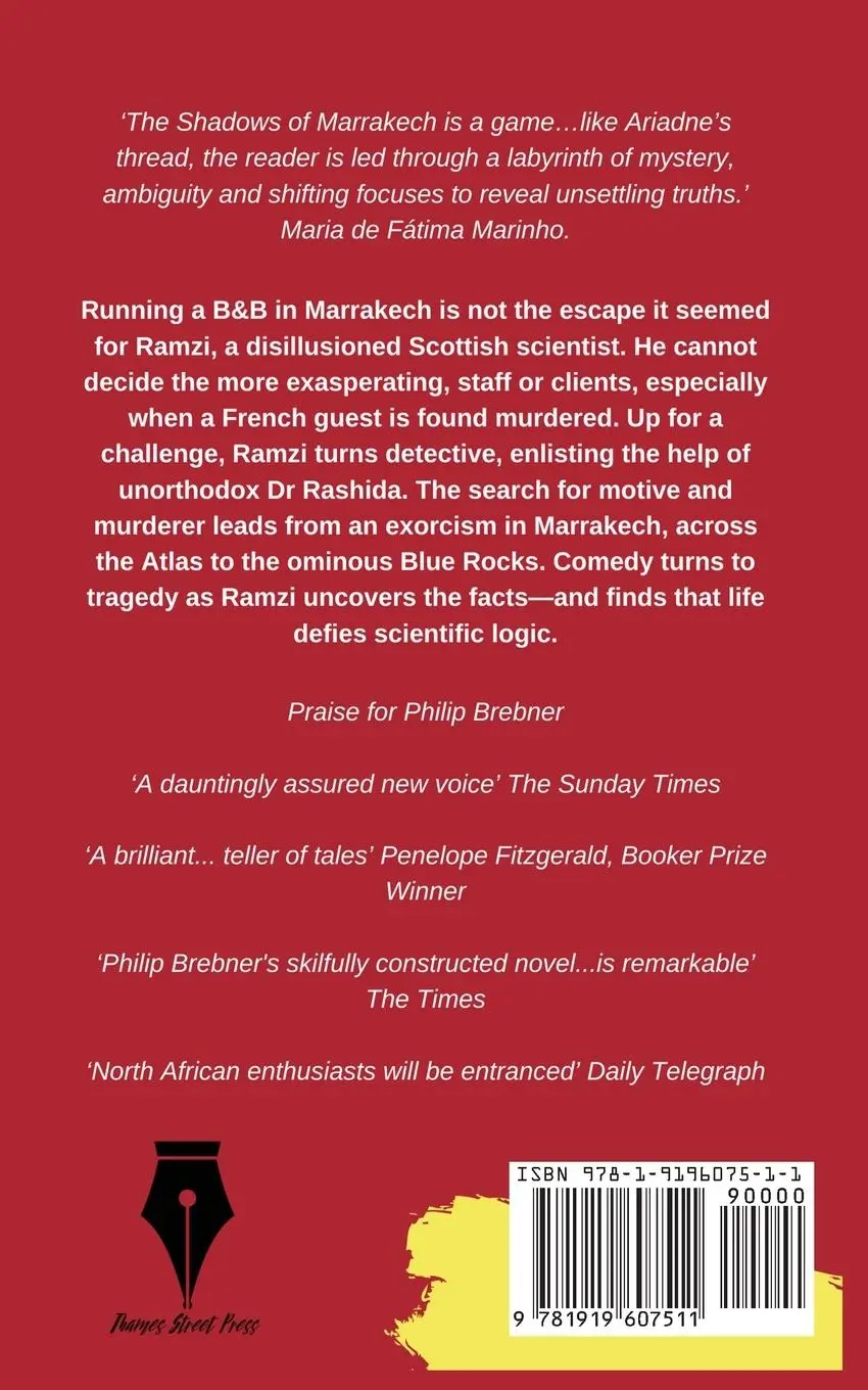 Rückseite: 9781919607511 | Shadows of Marrakech | Philip Brebner | Taschenbuch | Englisch | 2021