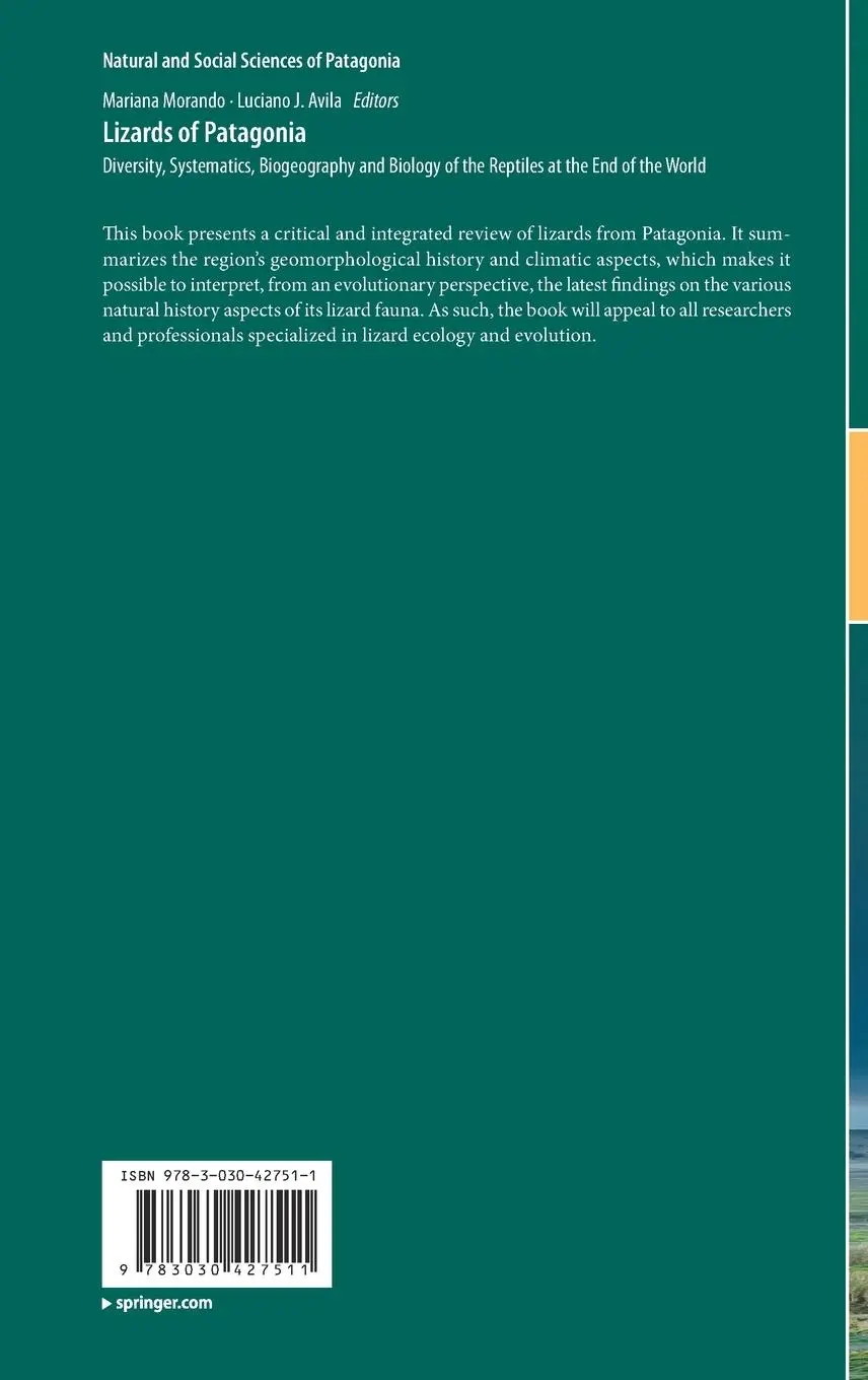 Rückseite: 9783030427511 | Lizards of Patagonia | Luciano J. Avila (u. a.) | Buch | xx | Englisch