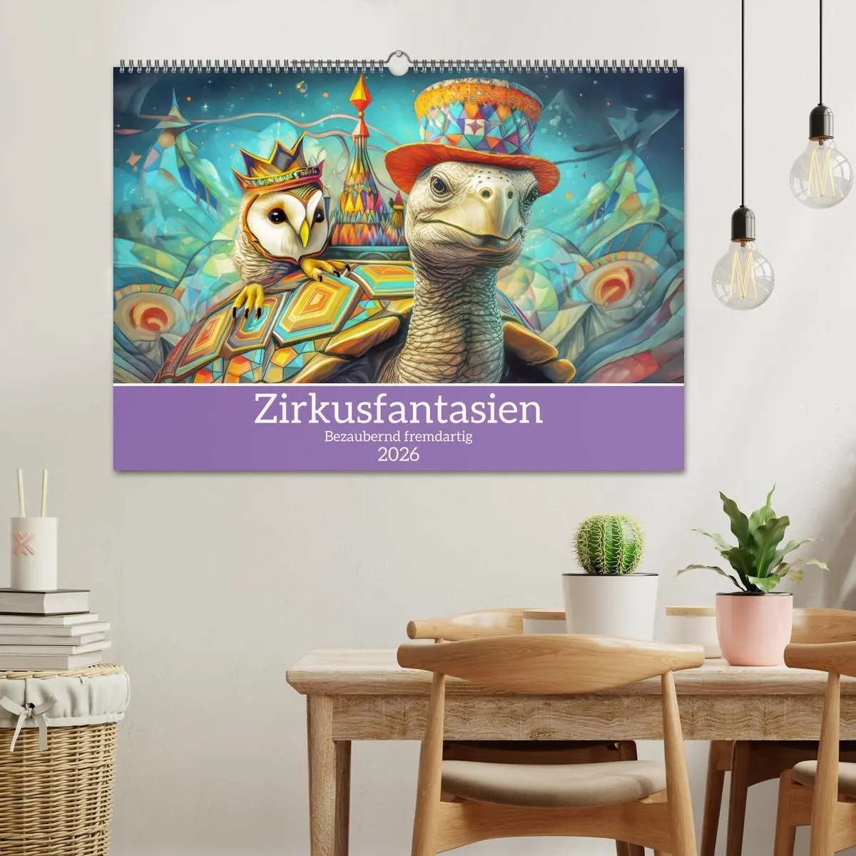 Bild: 9783457387511 | Zirkusfantasien - Bezaubernd fremdartig (Wandkalender 2026 DIN A2...