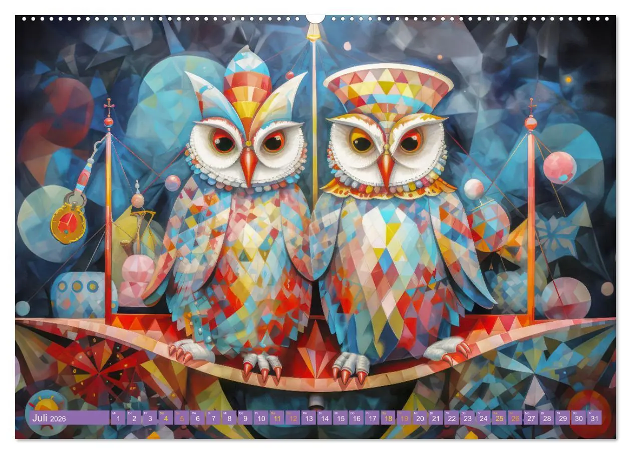 Bild: 9783457387511 | Zirkusfantasien - Bezaubernd fremdartig (Wandkalender 2026 DIN A2...