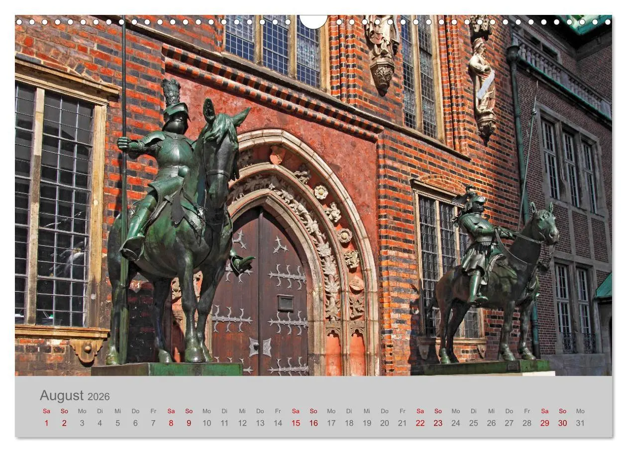 Bild: 9783457767511 | Hansestadt Bremen (Wandkalender 2026 DIN A3 quer), CALVENDO...