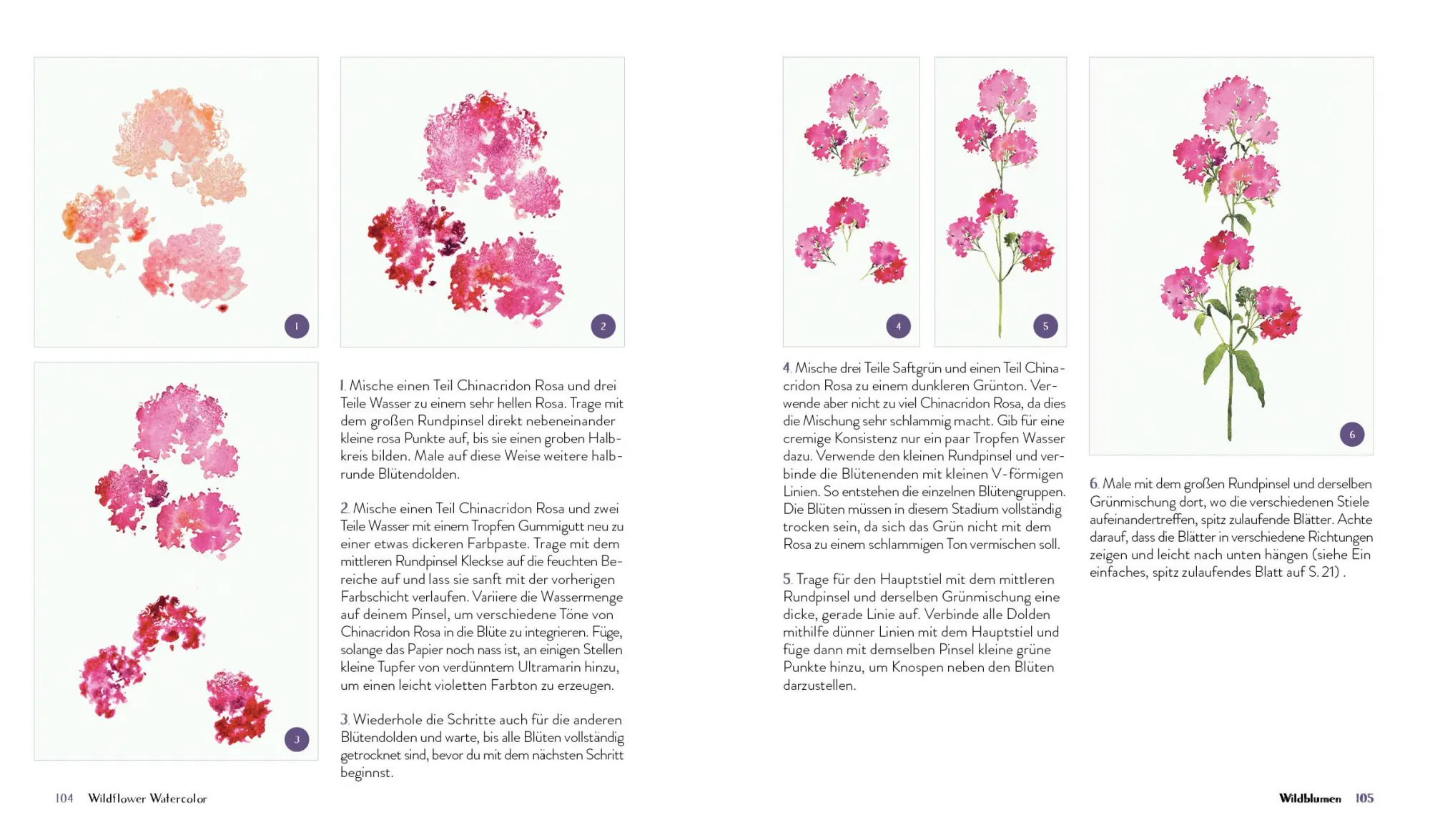 Bild: 9783745927511 | Wildflower Watercolor - Blumen-Aquarelle malen | Sushma Hegde | Buch