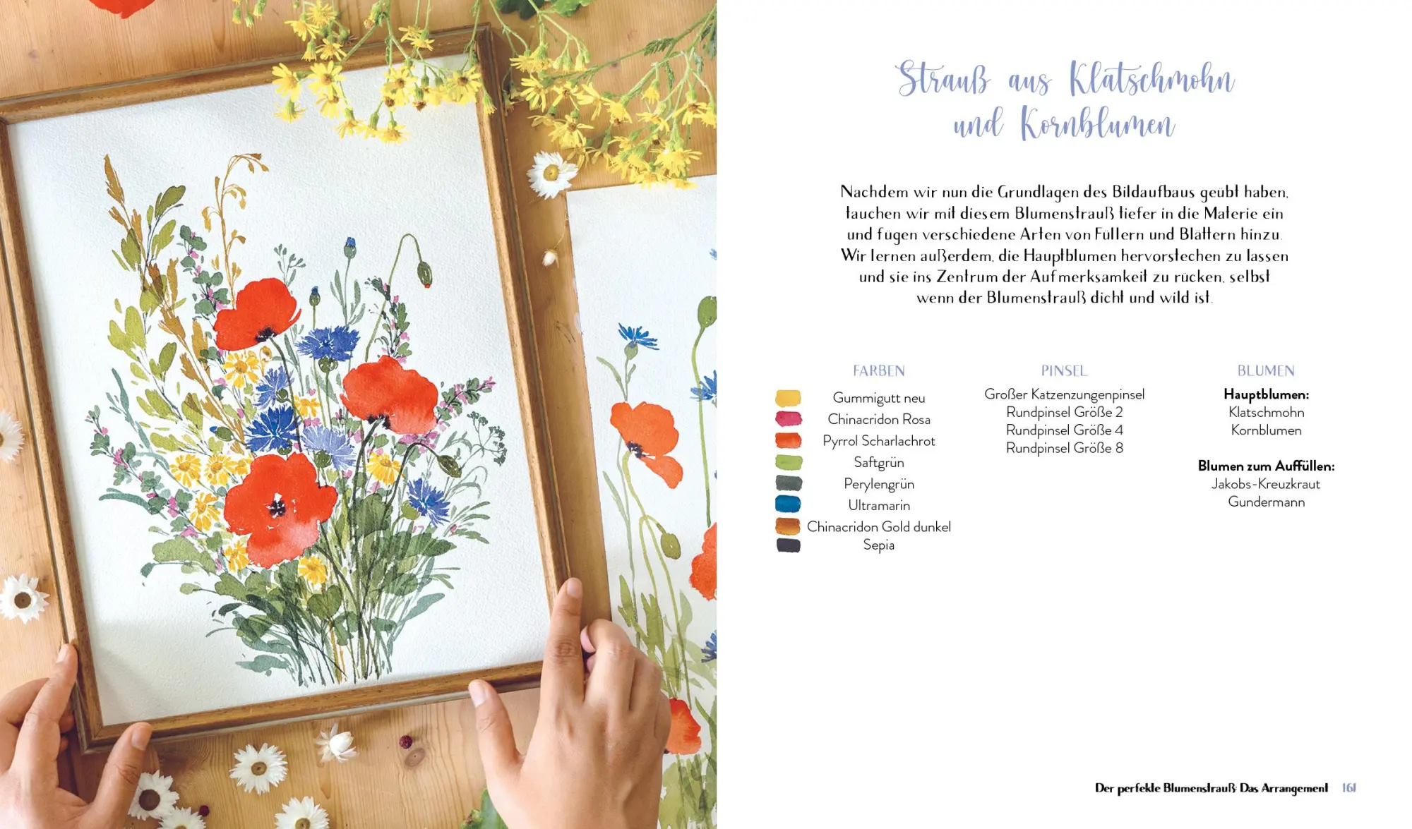 Bild: 9783745927511 | Wildflower Watercolor - Blumen-Aquarelle malen | Sushma Hegde | Buch