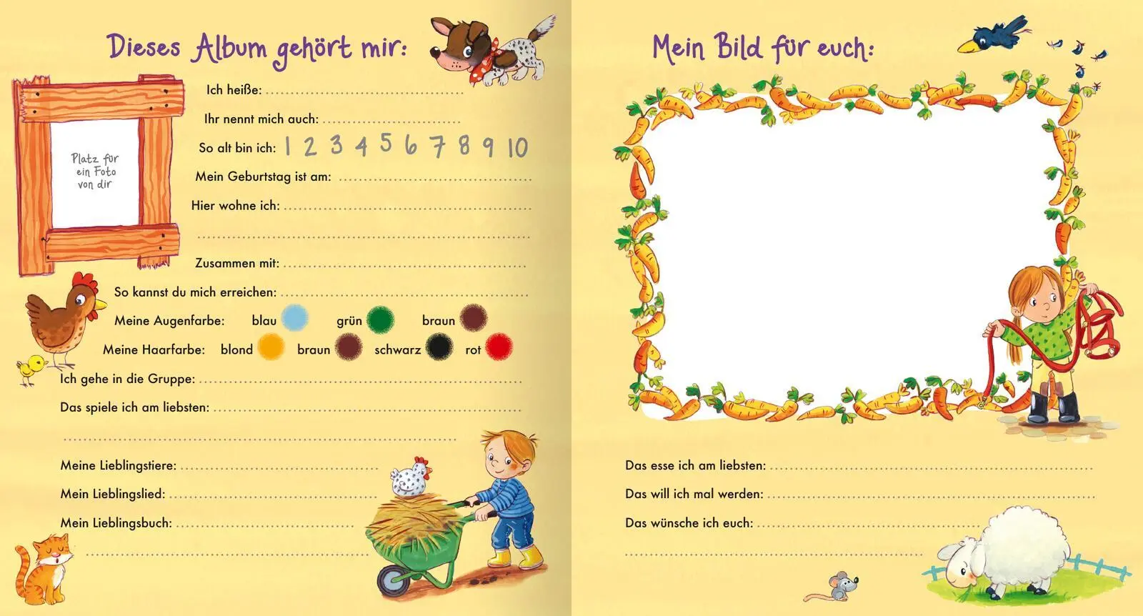 Bild: 4014489127611 | Meine Kindergarten-Freunde (Bauernhof) | Sabine Kraushaar | Buch