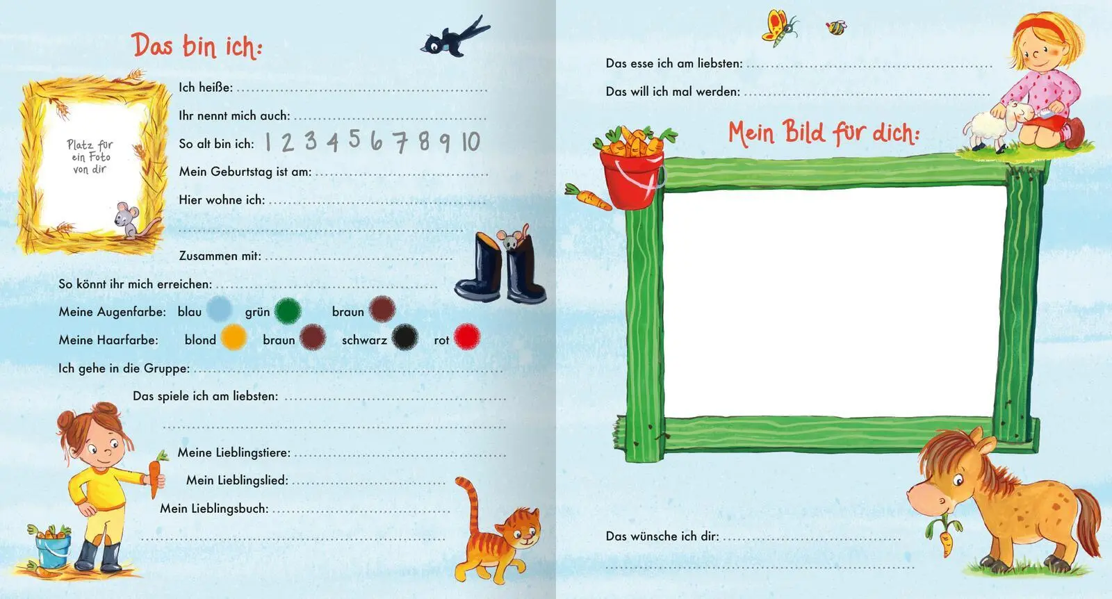 Bild: 4014489127611 | Meine Kindergarten-Freunde (Bauernhof) | Sabine Kraushaar | Buch