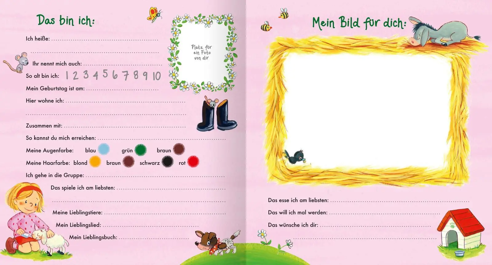 Bild: 4014489127611 | Meine Kindergarten-Freunde (Bauernhof) | Sabine Kraushaar | Buch