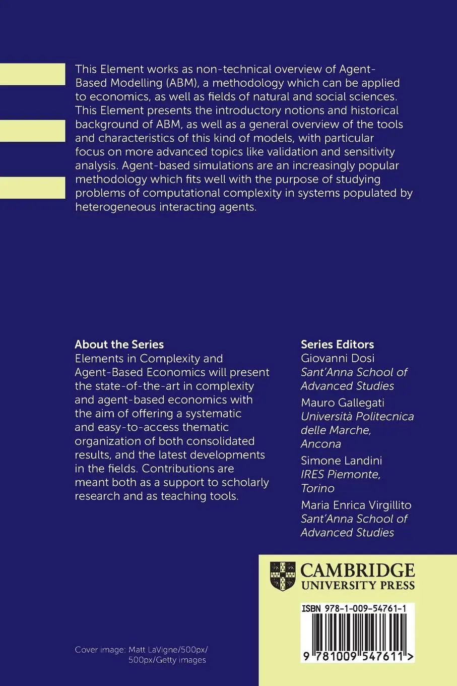 Rückseite: 9781009547611 | Agent-Based Modelling | Mauro Gallegati (u. a.) | Taschenbuch | 2025