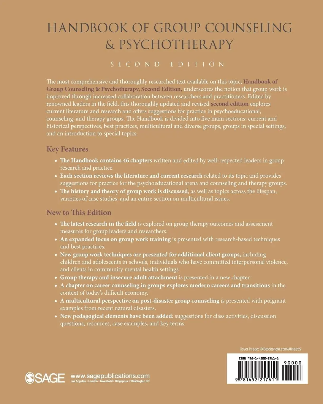 Rückseite: 9781452217611 | Handbook of Group Counseling and Psychotherapy | Delucia-Waack (u. a.)