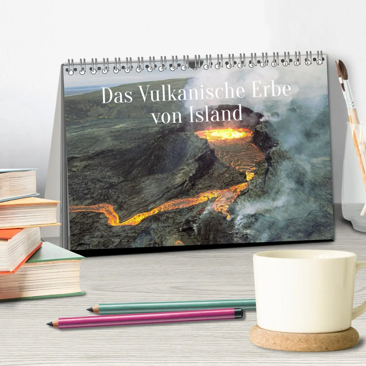 Bild: 9783457447611 | Das Vulkanische Erbe von Island (Tischkalender 2026 DIN A5 quer),...