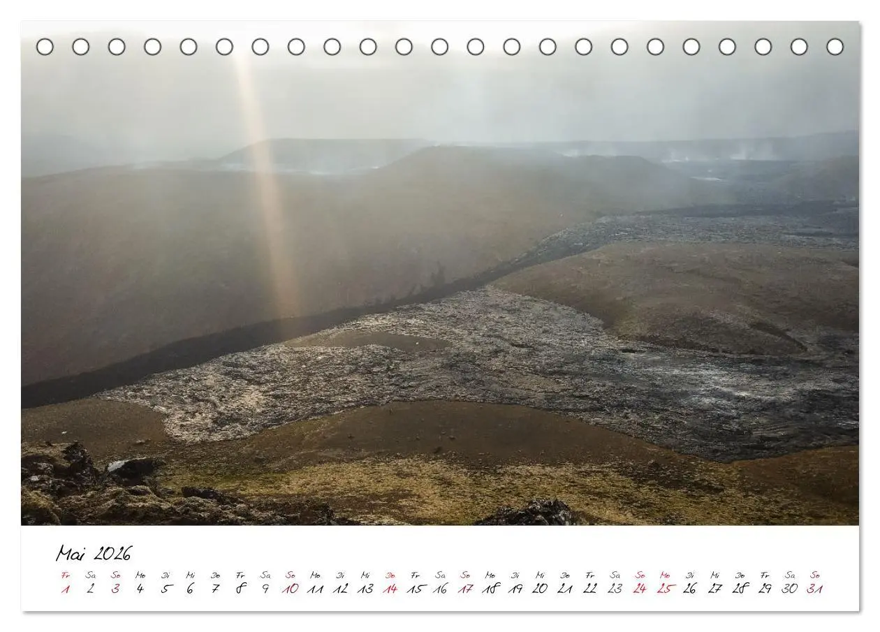 Bild: 9783457447611 | Das Vulkanische Erbe von Island (Tischkalender 2026 DIN A5 quer),...