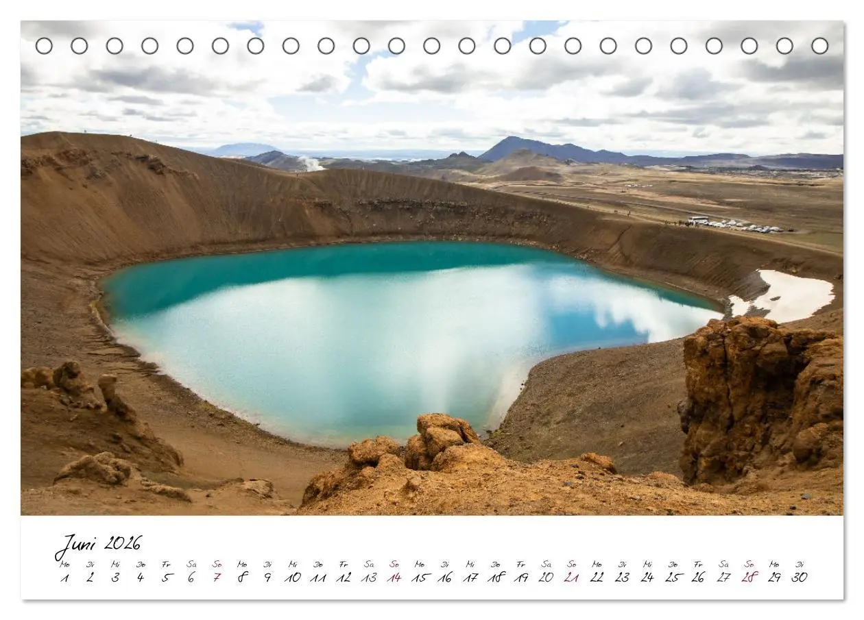 Bild: 9783457447611 | Das Vulkanische Erbe von Island (Tischkalender 2026 DIN A5 quer),...