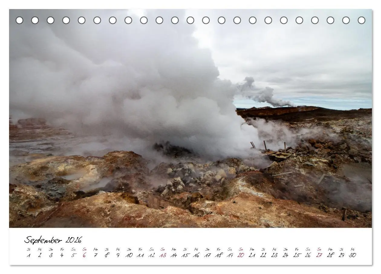Bild: 9783457447611 | Das Vulkanische Erbe von Island (Tischkalender 2026 DIN A5 quer),...