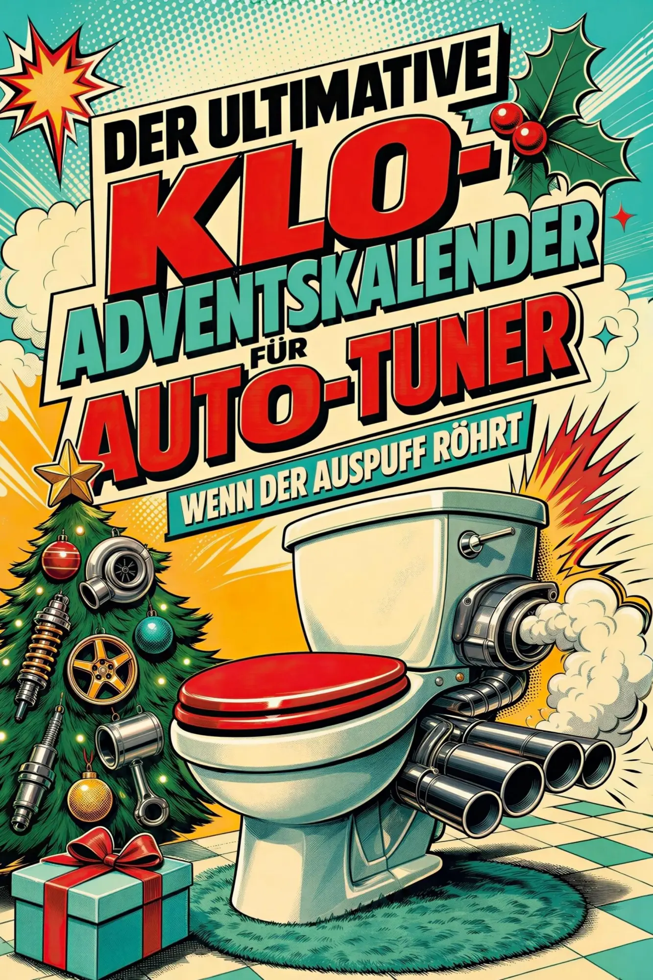 Cover: 9783696107611 | Der ultimative Klo-Adventskalender für Auto-Tuner | Marie König | Buch