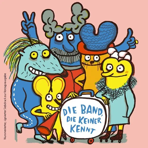 Bild: 9783779507611 | Die Band, die keiner kennt Vorzugsausgabe | Limitiert und signiert