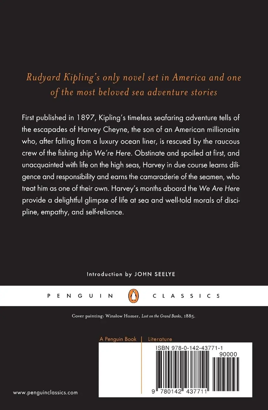 Rückseite: 9780142437711 | Captains Courageous | Rudyard Kipling | Taschenbuch | Englisch | 2005