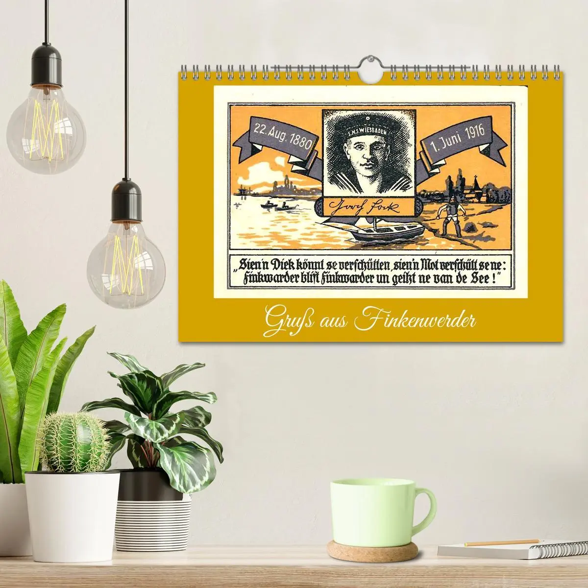 Bild: 9783457297711 | Gruß aus Finkenwerder (Wandkalender 2026 DIN A4 quer), CALVENDO...