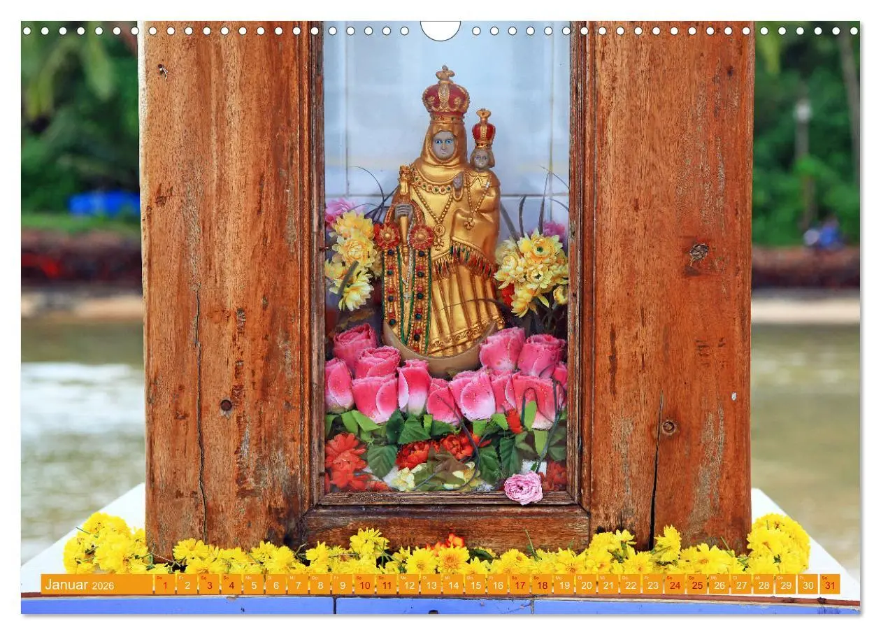 Bild: 9783457367711 | Indien - Das christliche Goa (Wandkalender 2026 DIN A3 quer),...