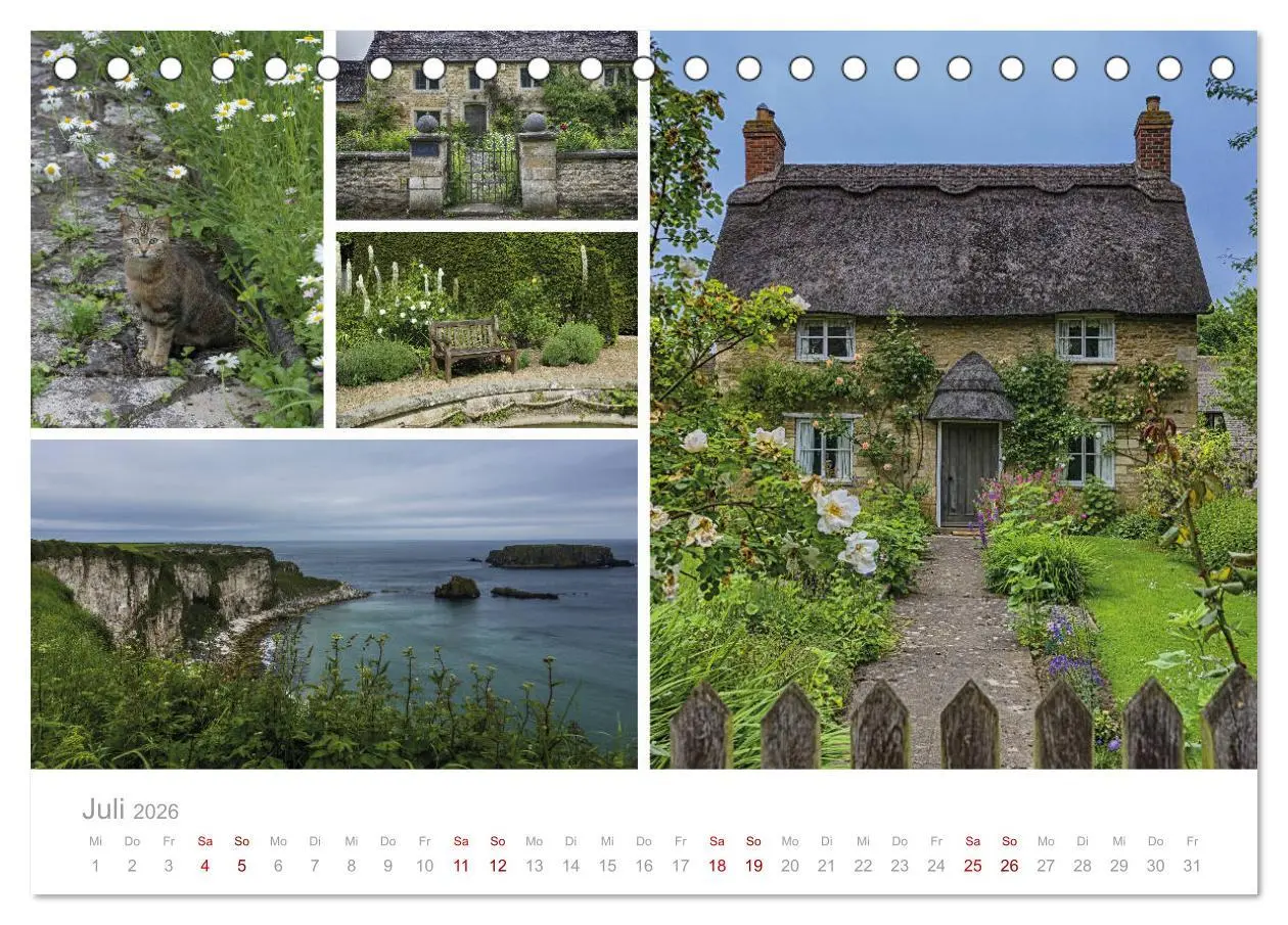 Bild: 9783457817711 | Erlesene Ansichten Britanniens (Tischkalender 2026 DIN A5 quer),...