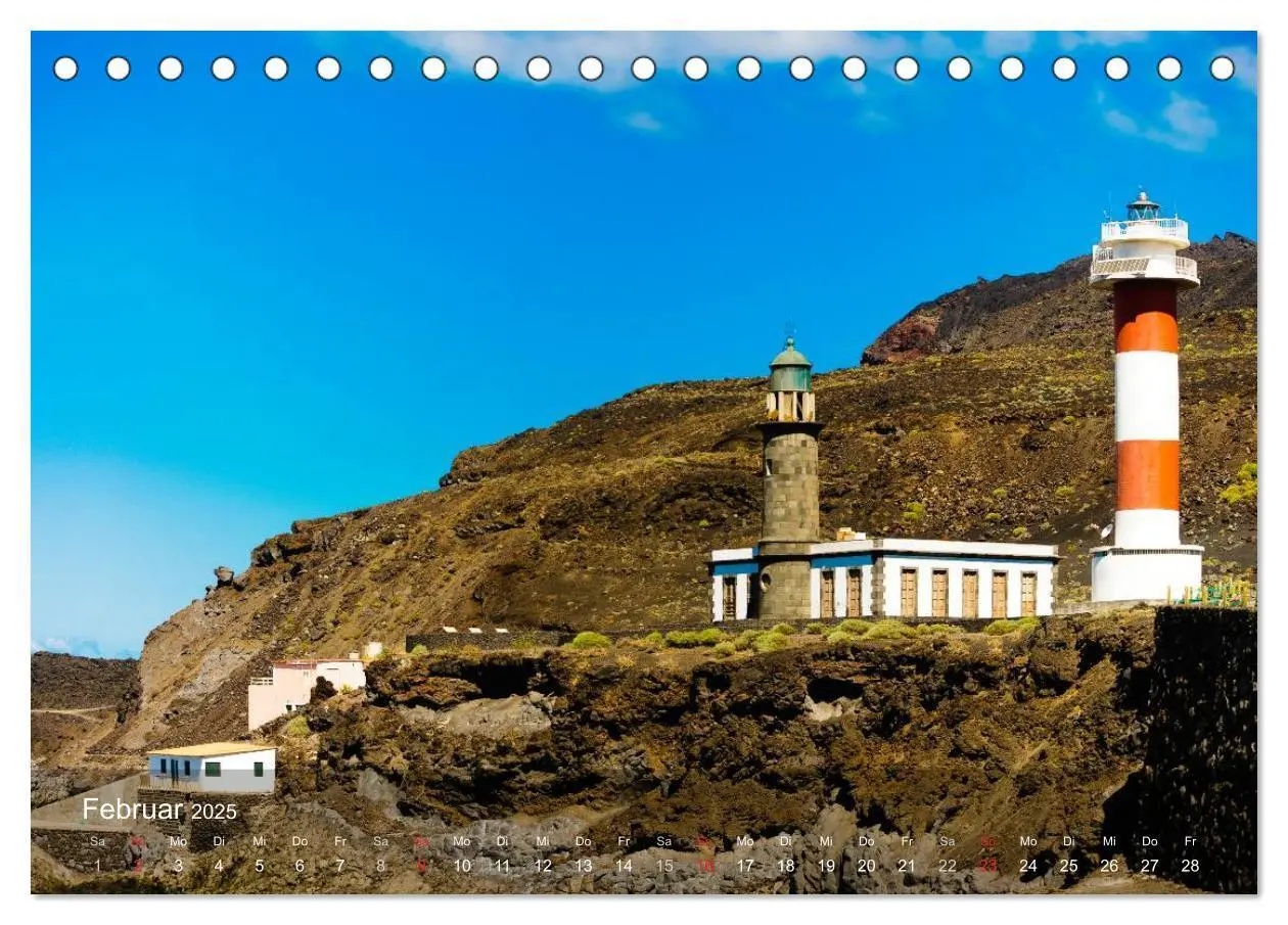 Bild: 9783435717811 | La Palma (Tischkalender 2025 DIN A5 quer), CALVENDO Monatskalender