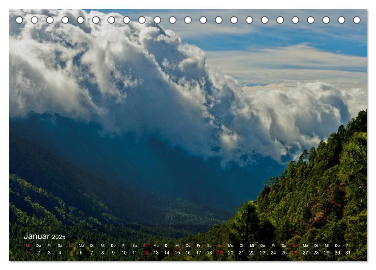 Bild: 9783435717811 | La Palma (Tischkalender 2025 DIN A5 quer), CALVENDO Monatskalender