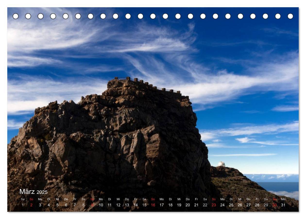 Bild: 9783435717811 | La Palma (Tischkalender 2025 DIN A5 quer), CALVENDO Monatskalender