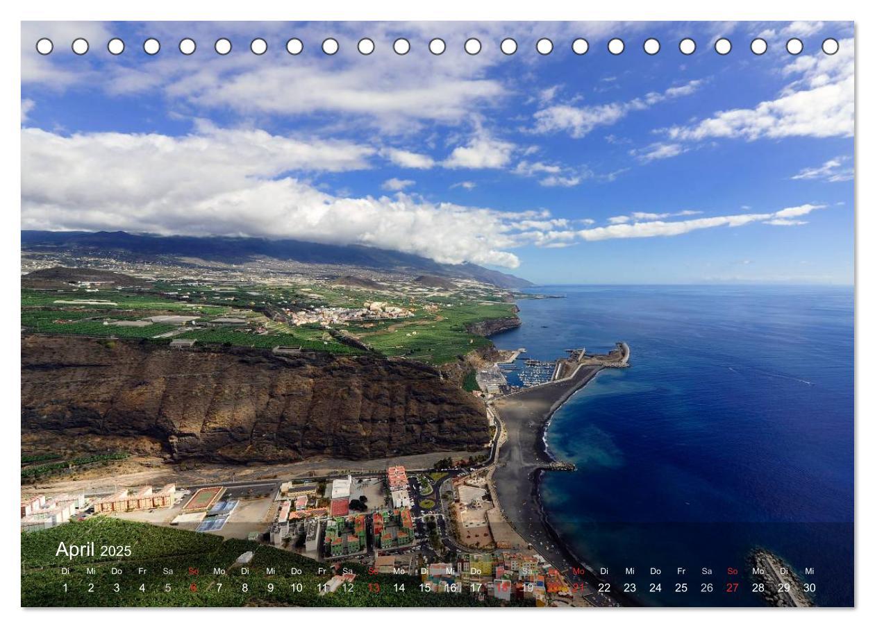 Bild: 9783435717811 | La Palma (Tischkalender 2025 DIN A5 quer), CALVENDO Monatskalender