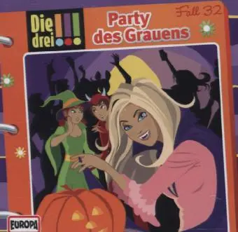 Cover: 9783803237811 | Die drei !!! - Party des Grauens,Audio-CD | Petra Steckelmann | CD