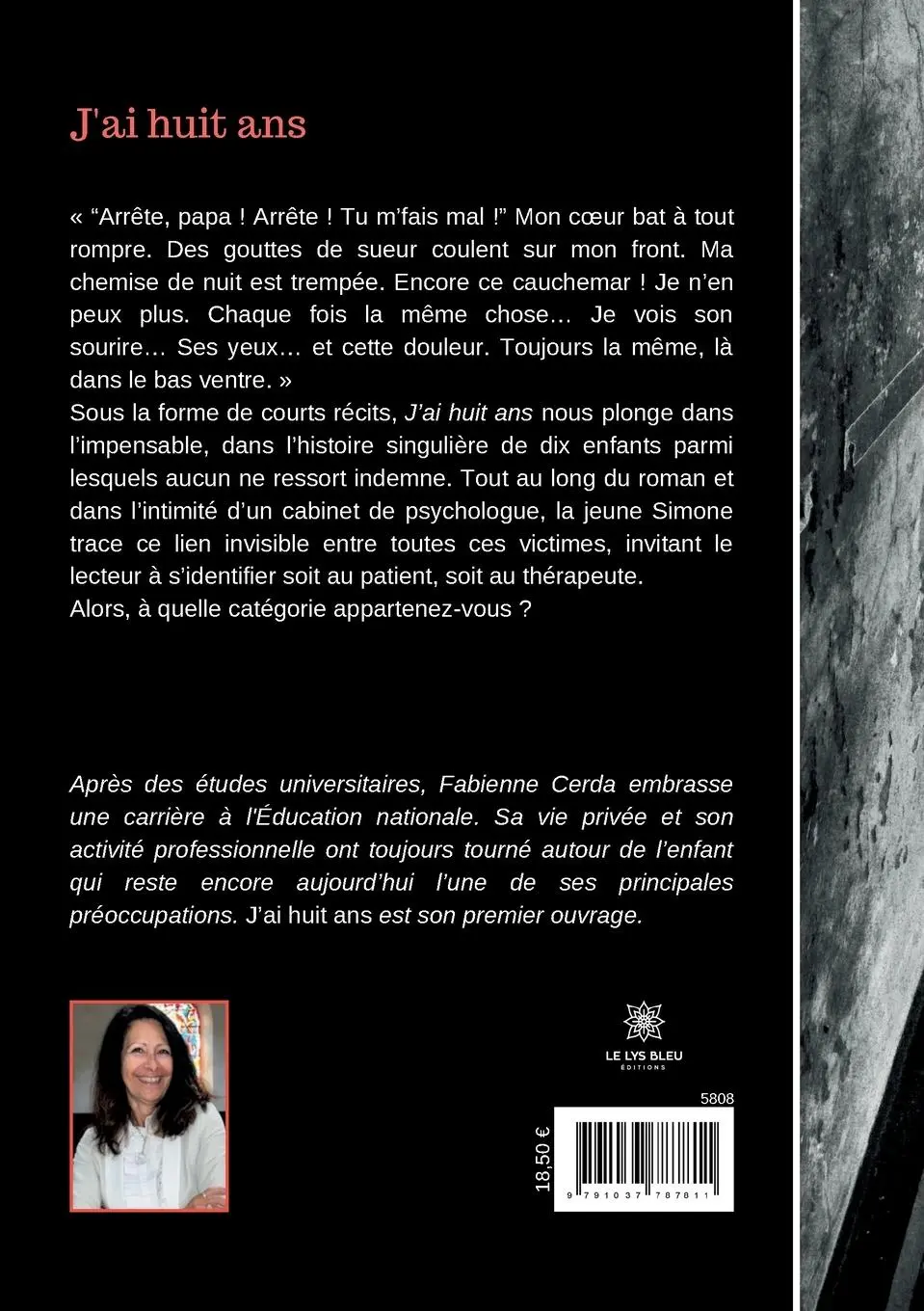 Rückseite: 9791037787811 | J'ai huit ans | Fabienne Cerda | Taschenbuch | Französisch | 2023