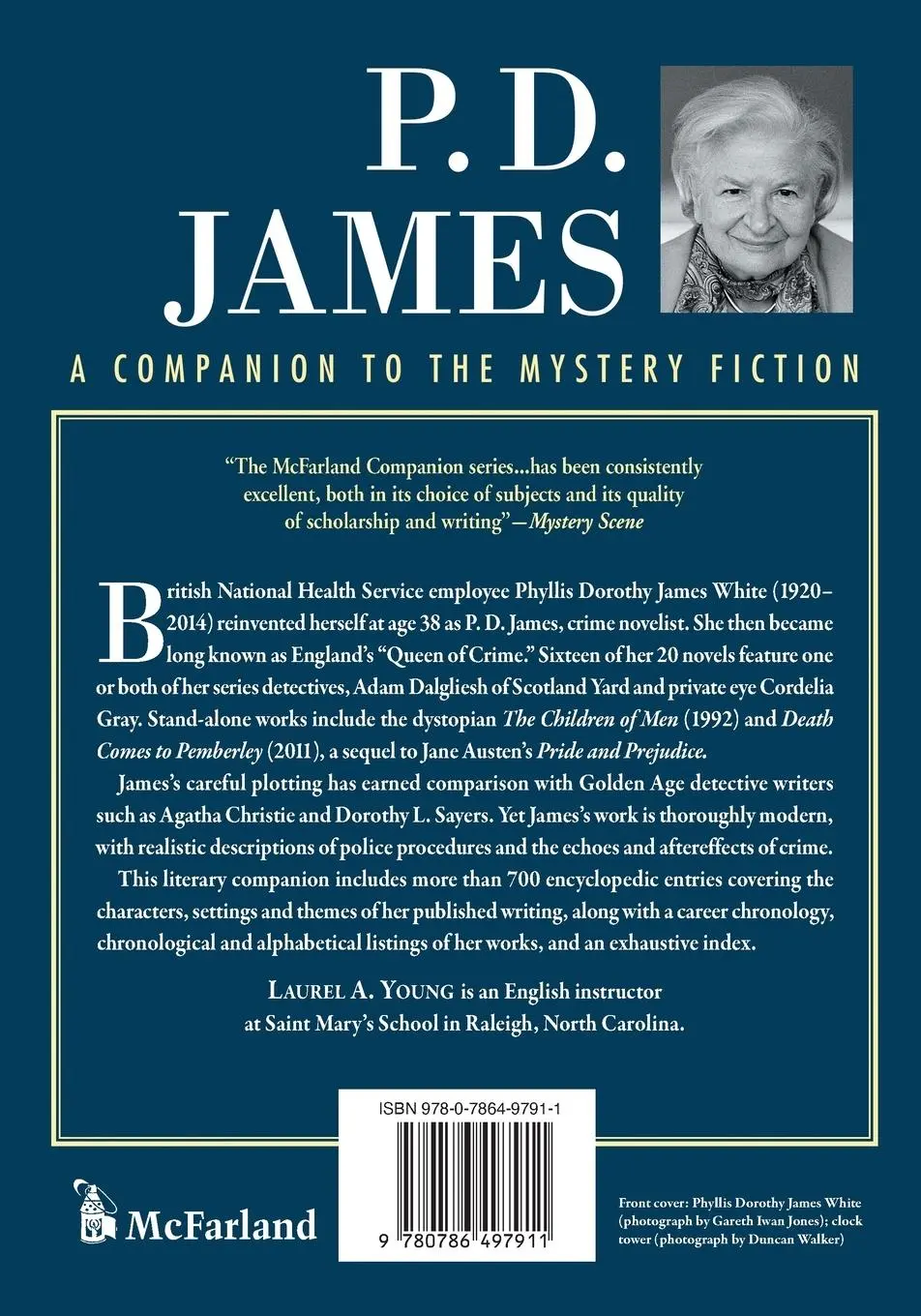 Rückseite: 9780786497911 | P.D. James | A Companion to the Mystery Fiction | Laurel A. Young