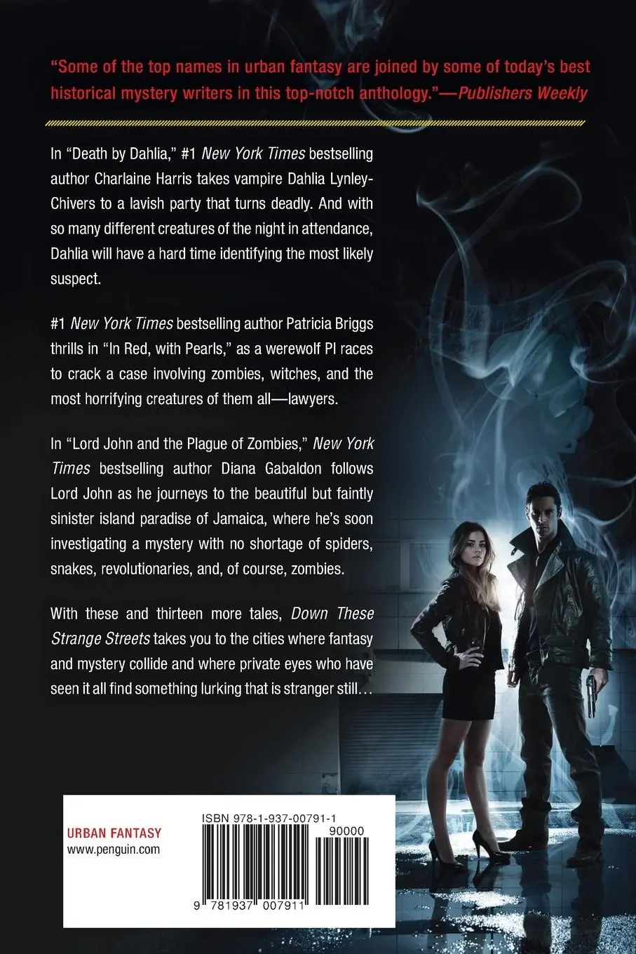 Rückseite: 9781937007911 | Down These Strange Streets | George R. R. Martin (u. a.) | Taschenbuch